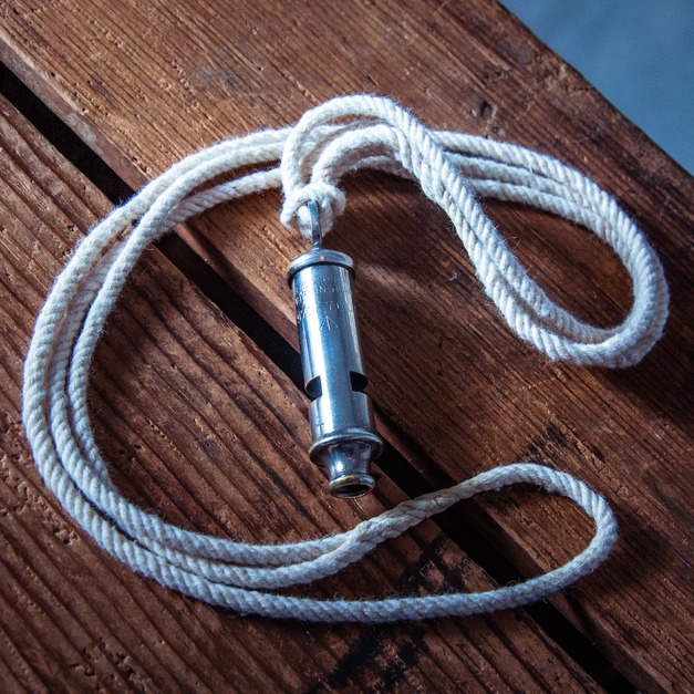 原版古着 60s - 70s 英軍公發 銅製軍用哨子 British Army Military Brass Whistle