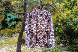 古著 70年代 英屬香港製 Storm Pruf 獵鴨迷彩長袖襯衫