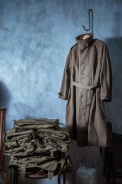 " 全新庫存 " Deadstock 原版古着 40年代 - 50年代 法軍公發 M-35 Motorcycle Jacket Coat 摩托車大衣 " NOS "