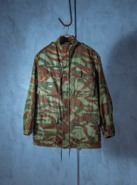 原版古着 50年代 法軍公發 蜥蜴迷彩 傘兵罩衫外套 French 47/56 Lizard Camo Para Smock