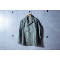 原版古着 40年代 美國陸軍公發 M47 第四型 HBT 人字紋布料 13星釦 野戰襯衫 4th Pattern ( B款 )