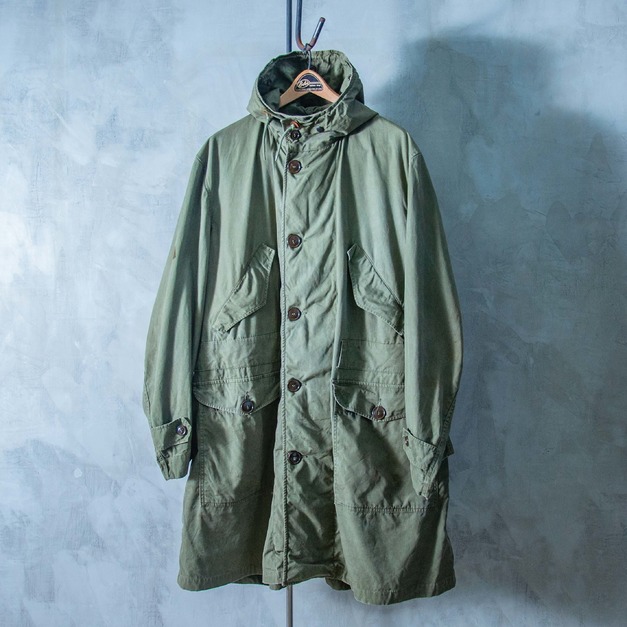 原版古着 50年代 韓戰 美軍公發 M47 M1947 Parka 野戰大衣 L號 美國陸軍版本 外衣 ( B款 ）