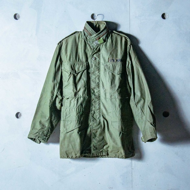 " 全新庫存 " 原版古着 80年代 美軍公發 M65 四口袋野戰夾克 黃金尺寸 XS號 銅拉版本 第三型 Deadstock ( A款 ）