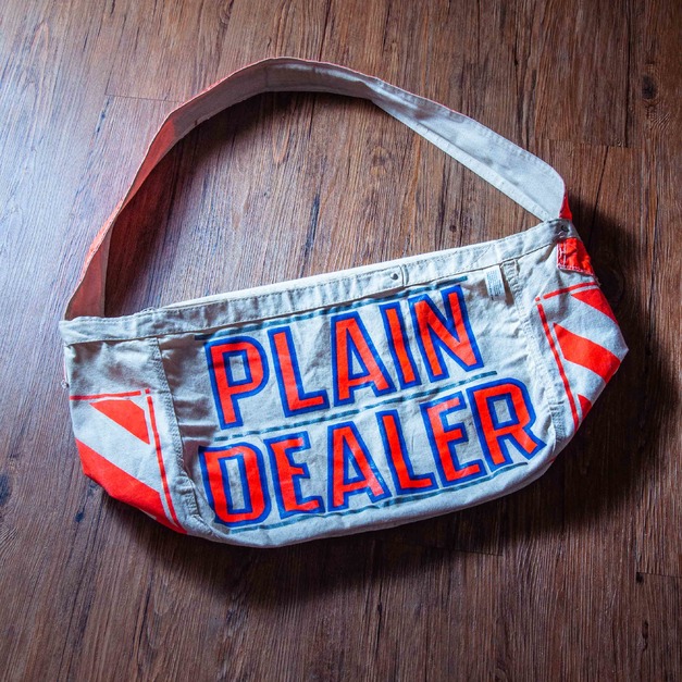 原版古着 60s - 70s Plain Dealer 誠懇家日報 Newspapper Bag 帆布報童包 Paper Boy Bag