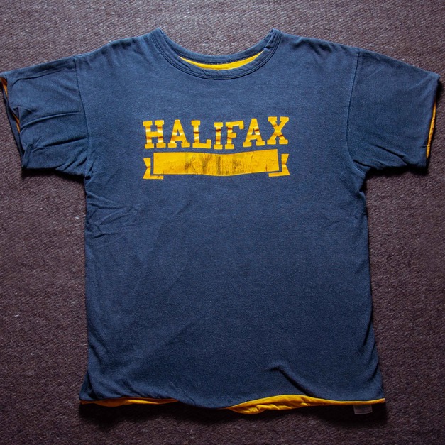 70年代 美國製 Champion 出品 藍標 Halifax 古著雙面T恤 TA02