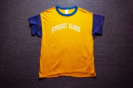 70年代 美國製 Syosset Glass 古著拼色T恤 TA03