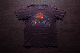 2000年代 Kiss 樂團 世界統治巡迴演唱會 搖滾 古著T恤 TA12