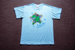 80年代 美國製 1987年 Dyno Dad 50/50 卡通 古著T恤 TA28
