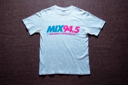90s 美國製 All Sport Pro Weigh 出品 Mix 94.5 電台 雪花 古著T恤 TA47
