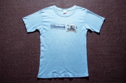 90年代 美國品牌 Anvil 出品 Tillamook 酪農協會企業品牌 古著T恤 TA52
