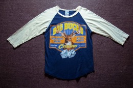 2000年代 美國品牌 Gildan 出品 公鹿博奕遊戲 古著七分袖T恤 TA54