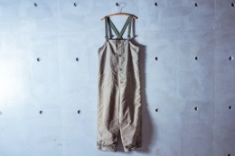 原版古着 50年代 韓戰 USN 美國海軍公發甲板吊帶褲 ( D款 )