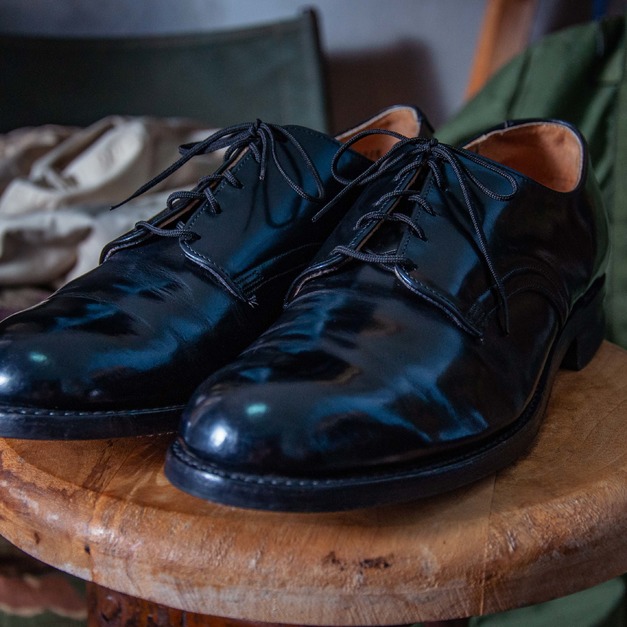 原版古着 80年代 USN 美國海軍公發 US Navy Service Shoes 海軍制式皮鞋