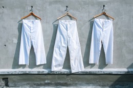 原版古着 60年代 越戰 美軍公發 USN 海軍夏季白色水手褲