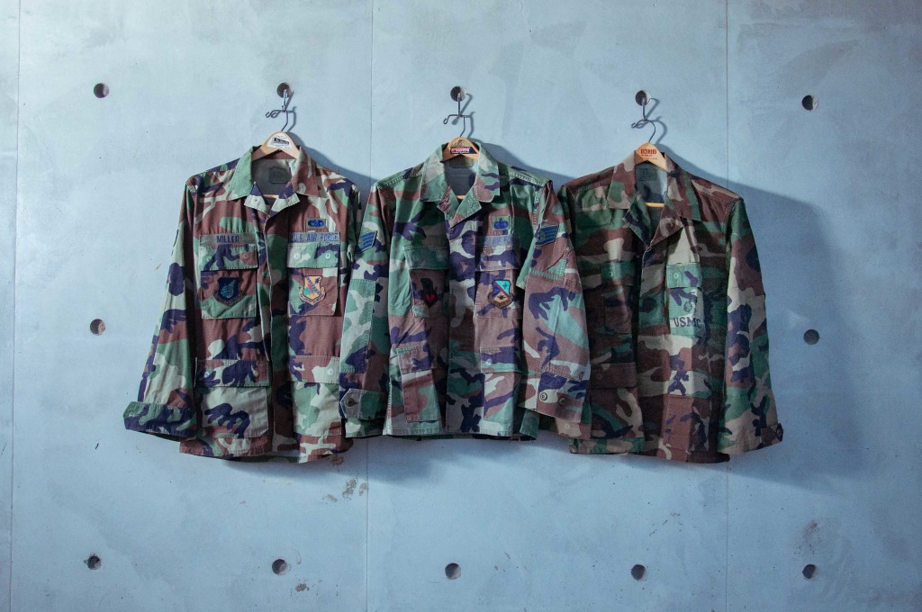 原版古著90 年代美軍公發bdu 叢林迷彩多功能作戰服訓練服 A Trap In The Closet