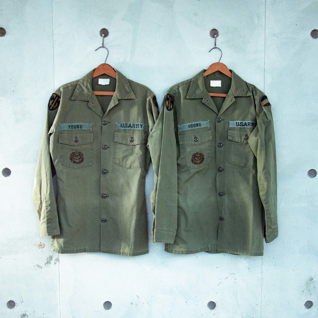 原版古著 80 年代 美軍公發 OG-507 多功能工作襯衫