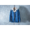 原版古着 70 年代 經典 Wrangler 藍哥 搖粒絨內裏 牛仔丹寧短大衣 木村著用
