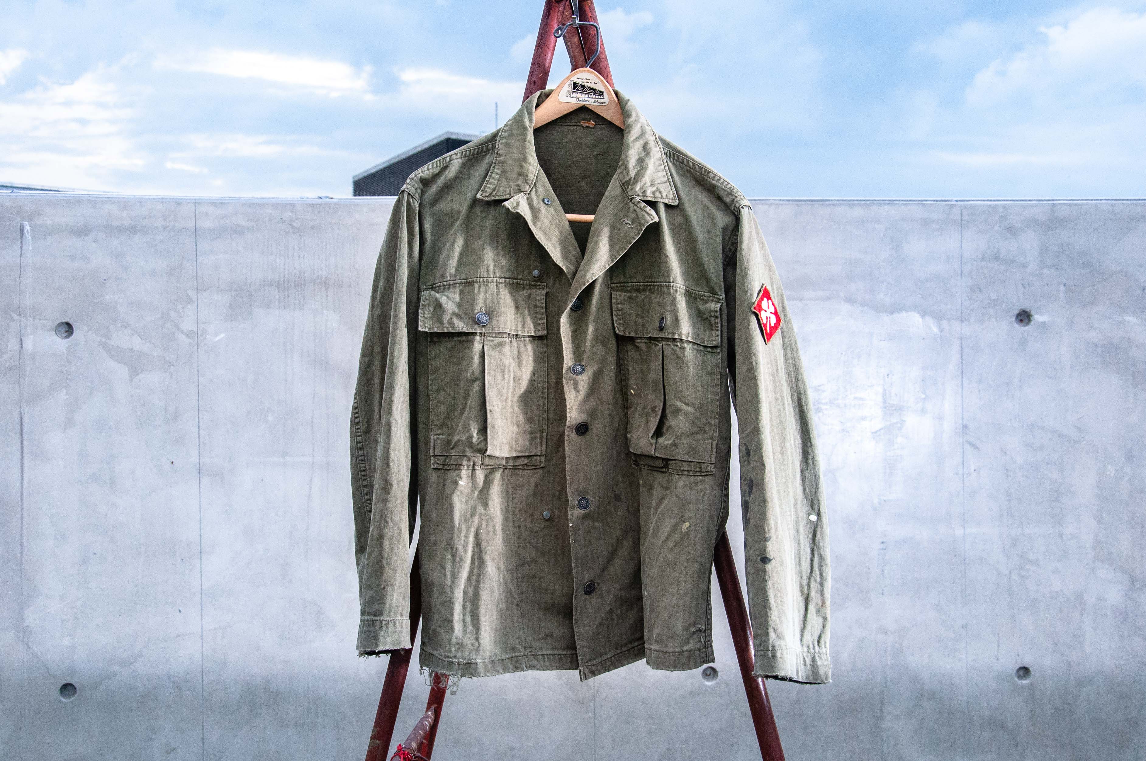 US ARMY M-43 HBT Jacket mint かせん vintage 34