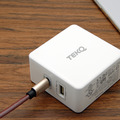 【TEKQ】2孔 57W USB-C/USB PD QC 旅充 附全球電壓轉接插頭_5