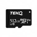 【TEKQ】512GB MicroSDXC UHS-I U3 V30 A1 高速記憶卡 附轉卡 支援4K錄影_1