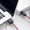【TEKQ】uCable USB-C to USB2.0 充電傳輸線 25cm_2