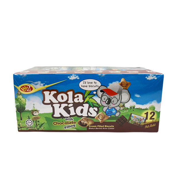 【Win2】無尾熊巧克力味夾心餅-家庭號(192g/包)