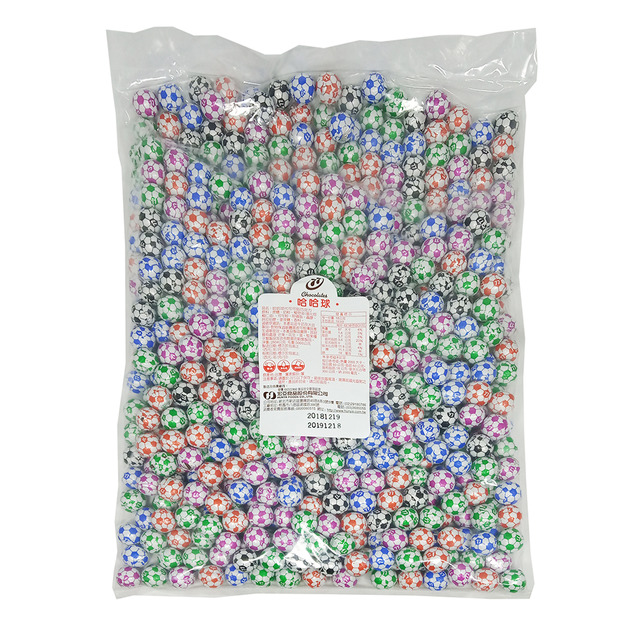 【77】哈哈球代可可脂巧克力(3公斤/包)