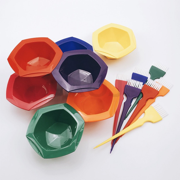 VIC+COLORS 七彩組合染碗(不可拆賣)