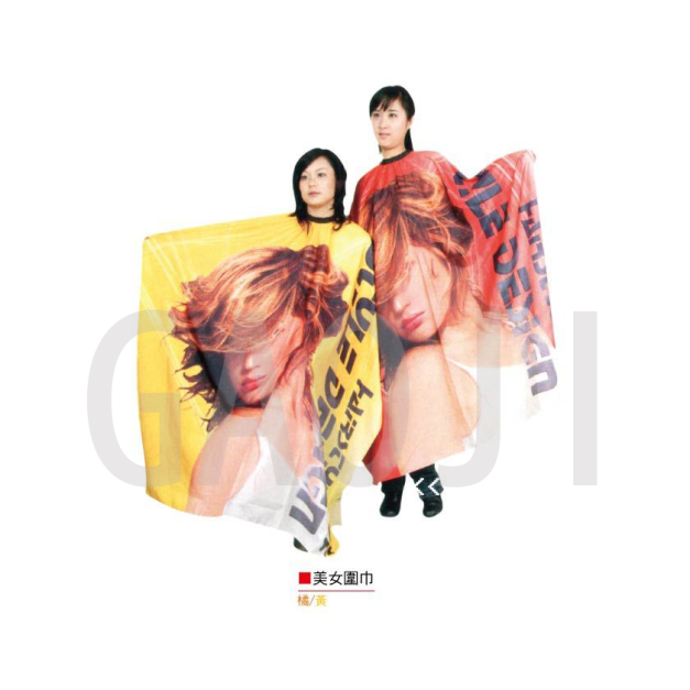 美女圍巾