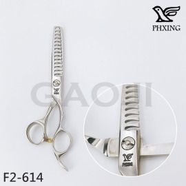 伊知鳥PHXING [F2-614] 打薄刀(調量刀)/6吋/14齒/鯊魚齒