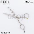 日本 FEEL SCISSORS YL-125TR 職人專業剪刀(打薄刀) 6吋/12齒/右手刀_2