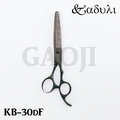 [卡多利] KADULI 高階日本鋼黑鈦剪刀系列 KB-30DF 6.0吋/平口齒