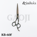 [卡多利] KADULI 高階日本鋼黑鈦剪刀系列 KB-60F 6.0吋/工學腳