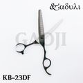 [卡多利] KADULI 高階日本鋼黑鈦剪刀系列 KB-23DF 6.0吋/平口齒_1