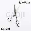 [卡多利] KADULI 高階日本鋼黑鈦剪刀系列 KB-550 5.5吋/工學腳_1