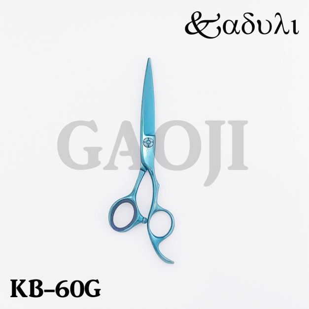 [卡多利] KADULI 高階日本鋼藍鈦剪刀系列 KB-60G  6.0吋