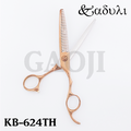 [卡多利] KADULI 高階日本鋼 玫瑰金剪刀系列 KB-24TH 6.0吋/平口齒_1