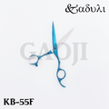 [卡多利] KADULI 高階日本鋼藍鈦剪刀系列 KB-55F 5.5吋_1