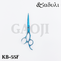 [卡多利] KADULI 高階日本鋼藍鈦剪刀系列 KB-55F 5.5吋