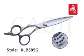 [飛TOBI] 日本高階鋼材 XLB585G 輕巧剪刀 5.0吋/柳葉刀/左手刀