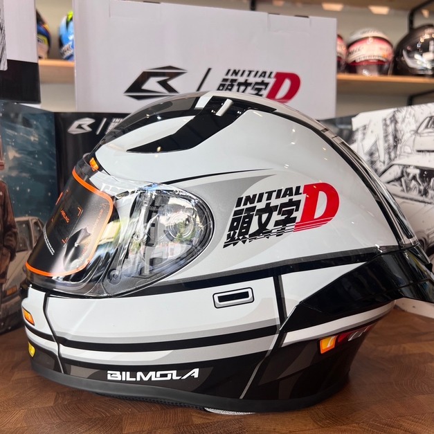BILMOLA 頭文字D 聯名 全罩式安全帽