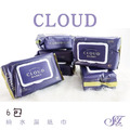舒福 CLOUD 純水濕紙巾 80抽 六入