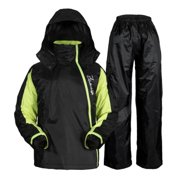 奧德蒙 去去雨水走斜開雙拉鍊兩件式風雨衣