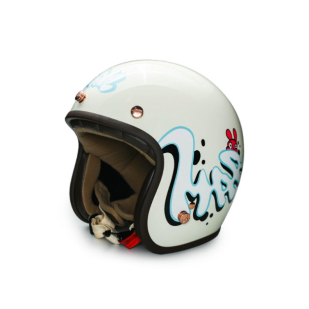 MODER MAR2INA夢裡那兔 亮光椰奶白