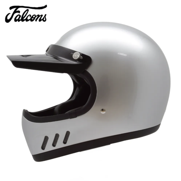 FALCONS 山車帽 950 金屬銀