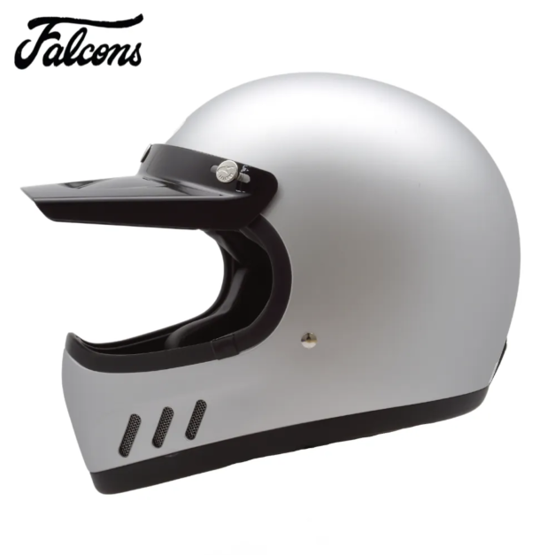 FALCONS 山車帽 950 金屬霧銀