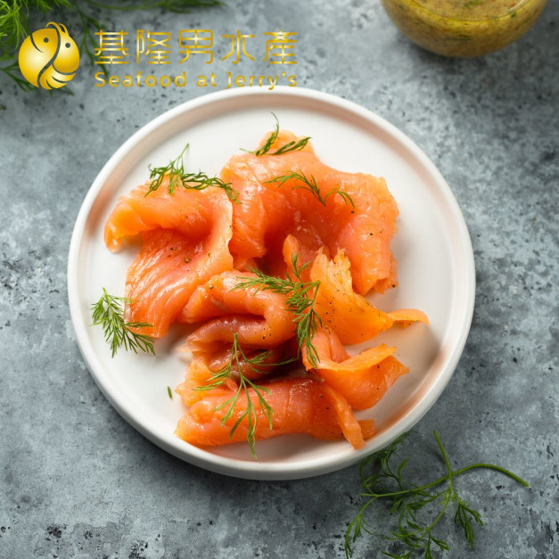 煙燻鮭魚片 (100g)