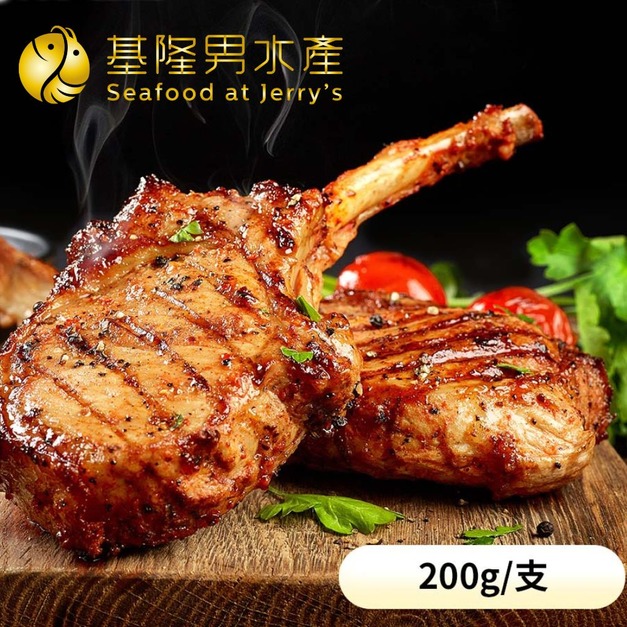 台灣好豬 | 已調味戰斧豬排