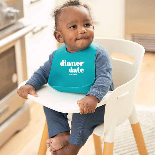 美國 BELLA TUNNO 矽膠圍兜 (Dinner Date 晚餐來約會)