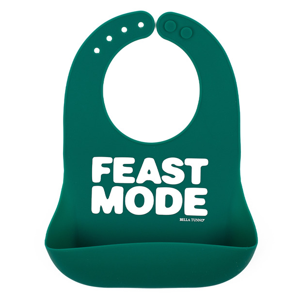 美國 BELLA TUNNO 矽膠圍兜 (Feast Mode 大吃一頓)